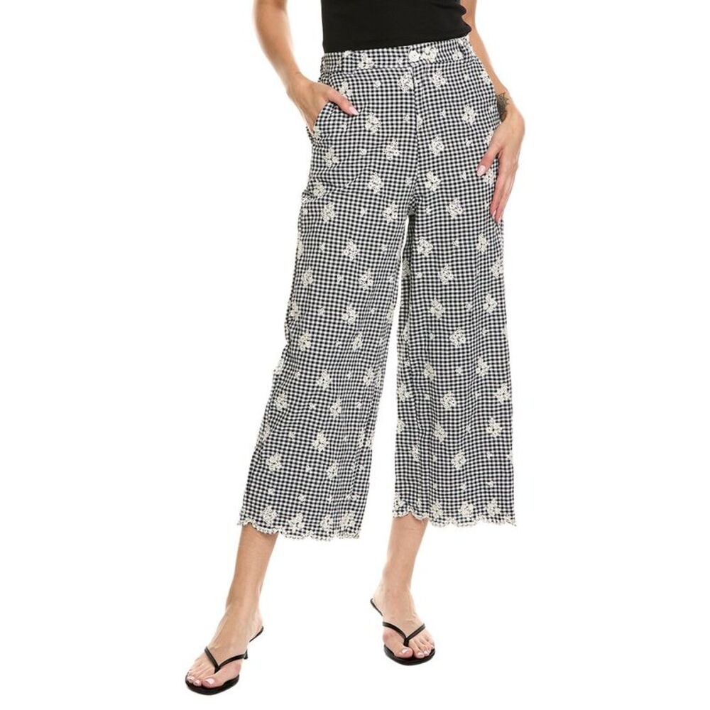 Estellina Womens  Embellished Pant, Grey